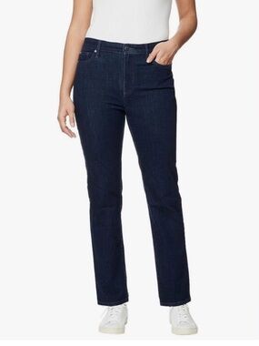 Buffalo David Bitton Alyssa Dark Wash Straight Leg Jeans Size 8